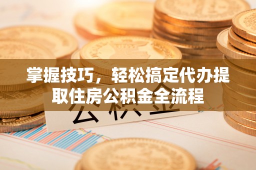 三明掌握技巧，轻松搞定代办提取住房公积金全流程