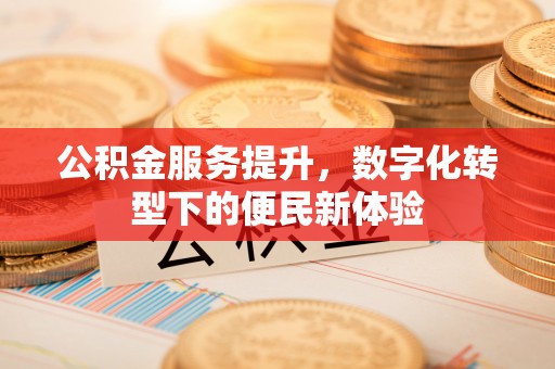 三明公积金服务提升，数字化转型下的便民新体验