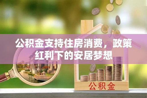 三明公积金支持住房消费，政策红利下的安居梦想